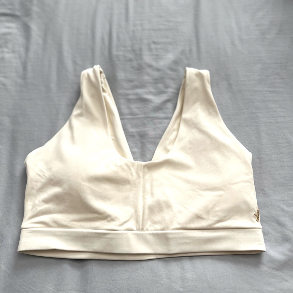 Gymshark x Whitney Simmons Crop Top - White
